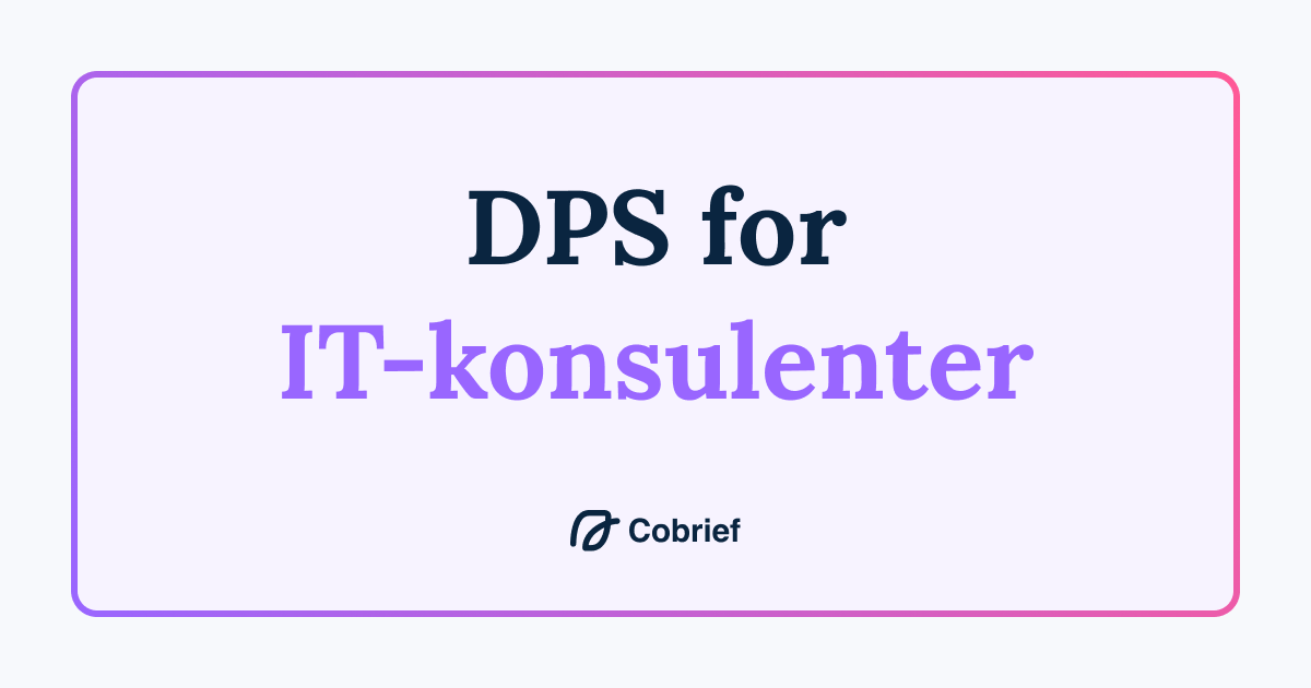 3 dynamiske innkjøpsordninger for IT-konsulenter i 2024