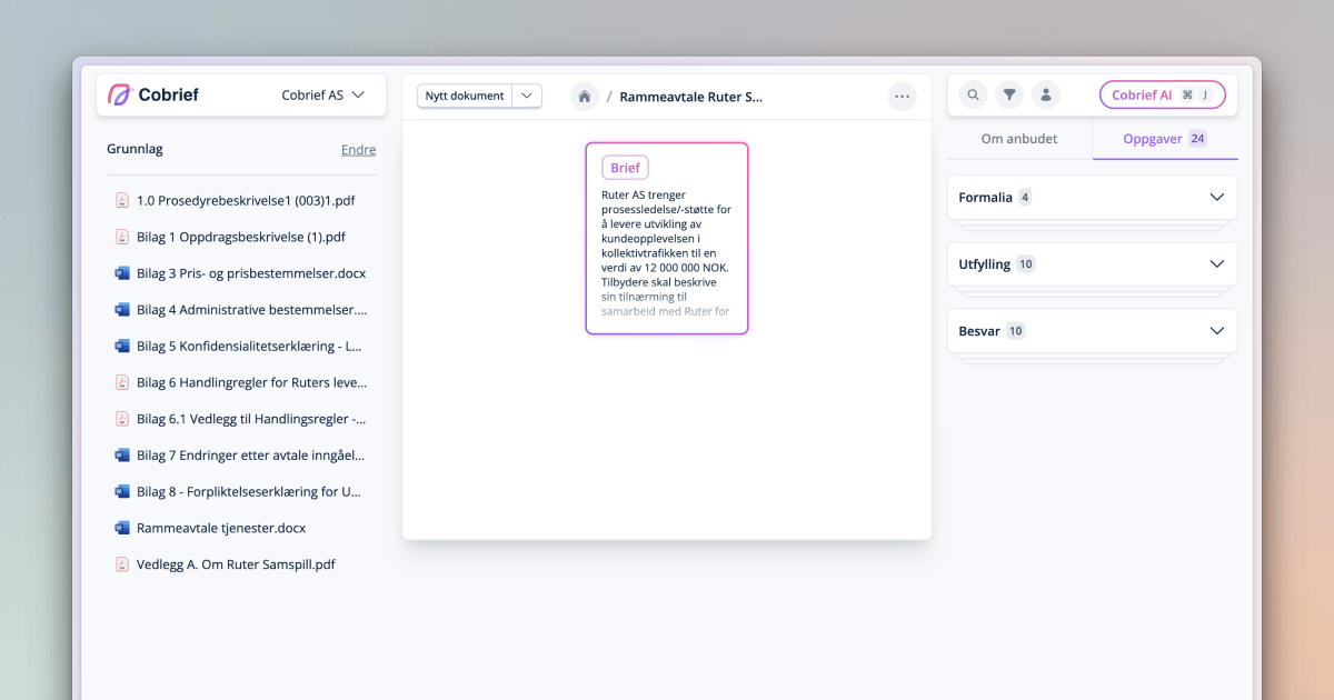 Dag 4: Tilbudsrom fullpakket med effektiviseringer og automasjon