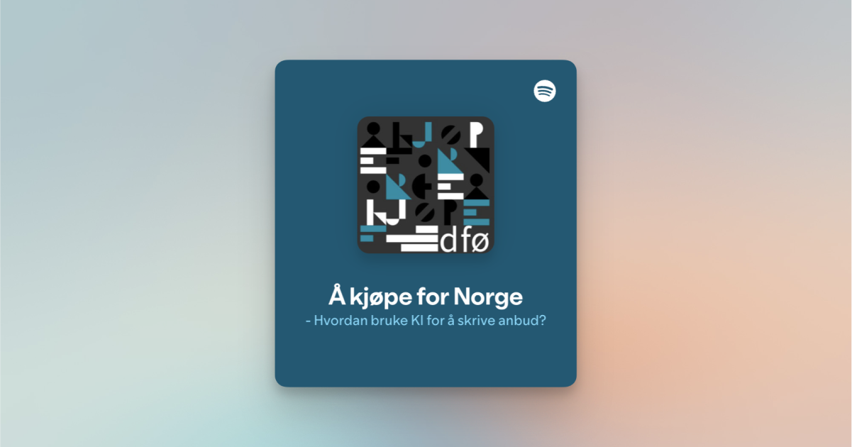 The DFO Podcast: How to Use AI to Write Tenders?