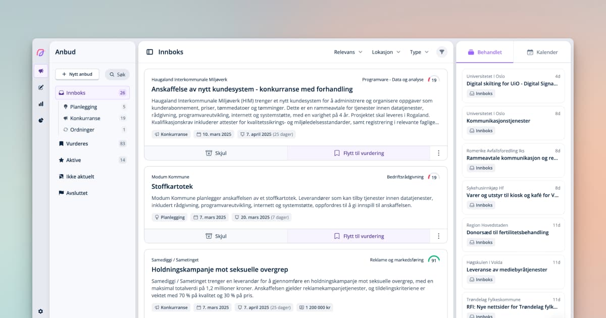 Få bedre oversikt med Cobrief sitt helt nye grensesnitt