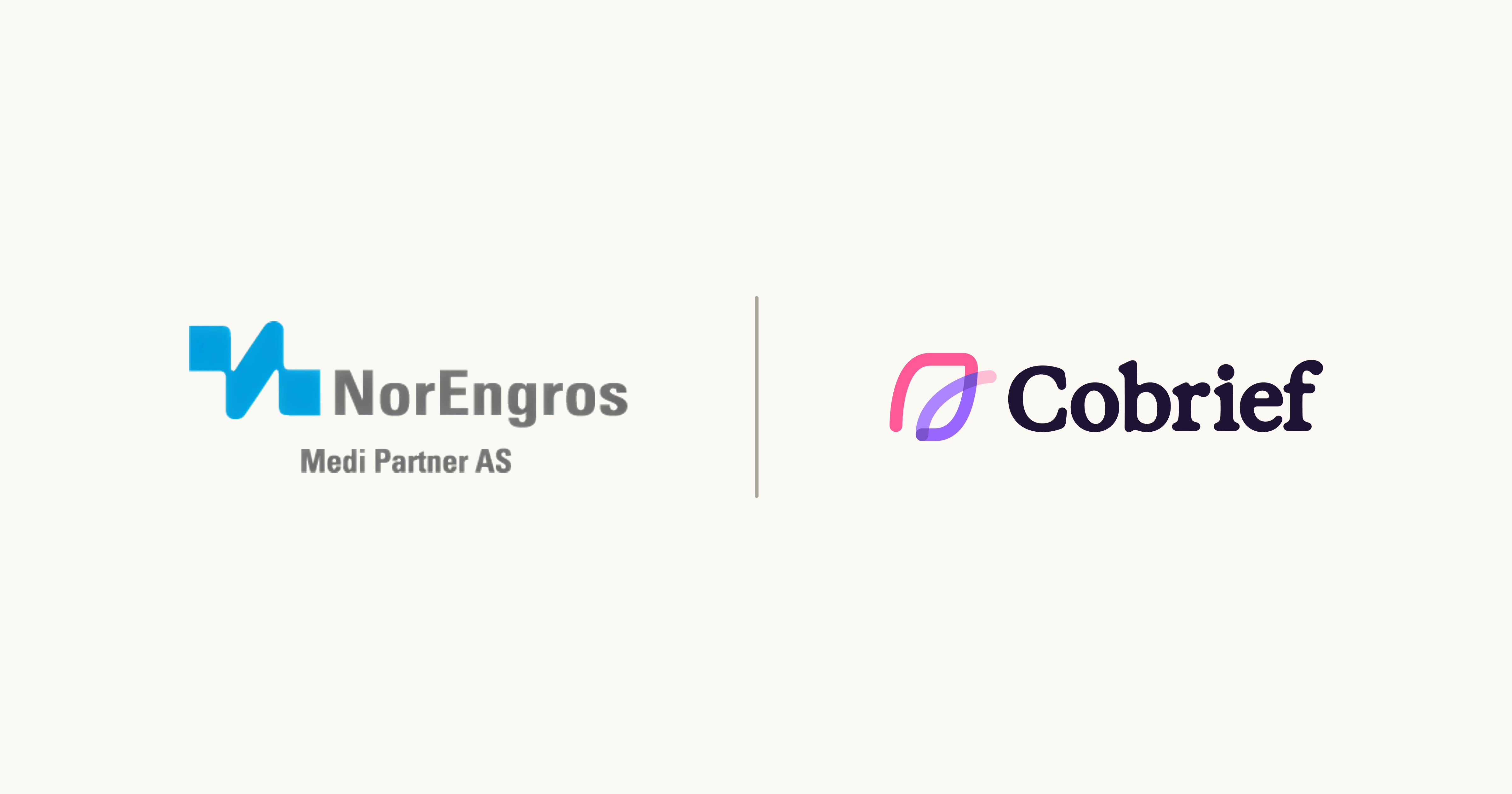 Norengros Medi Partner vælger Cobrief