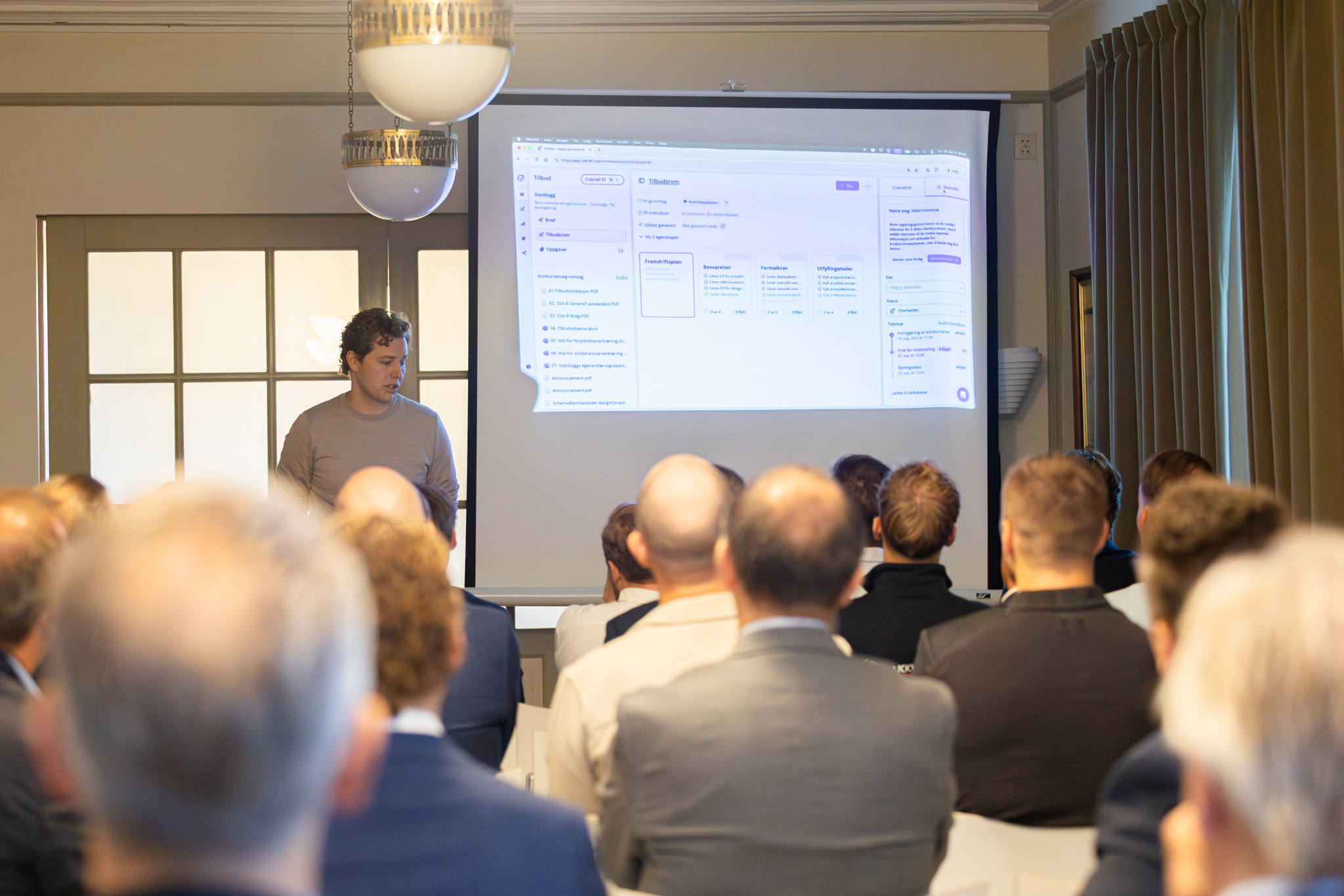 På besøk hos den finske ambassaden