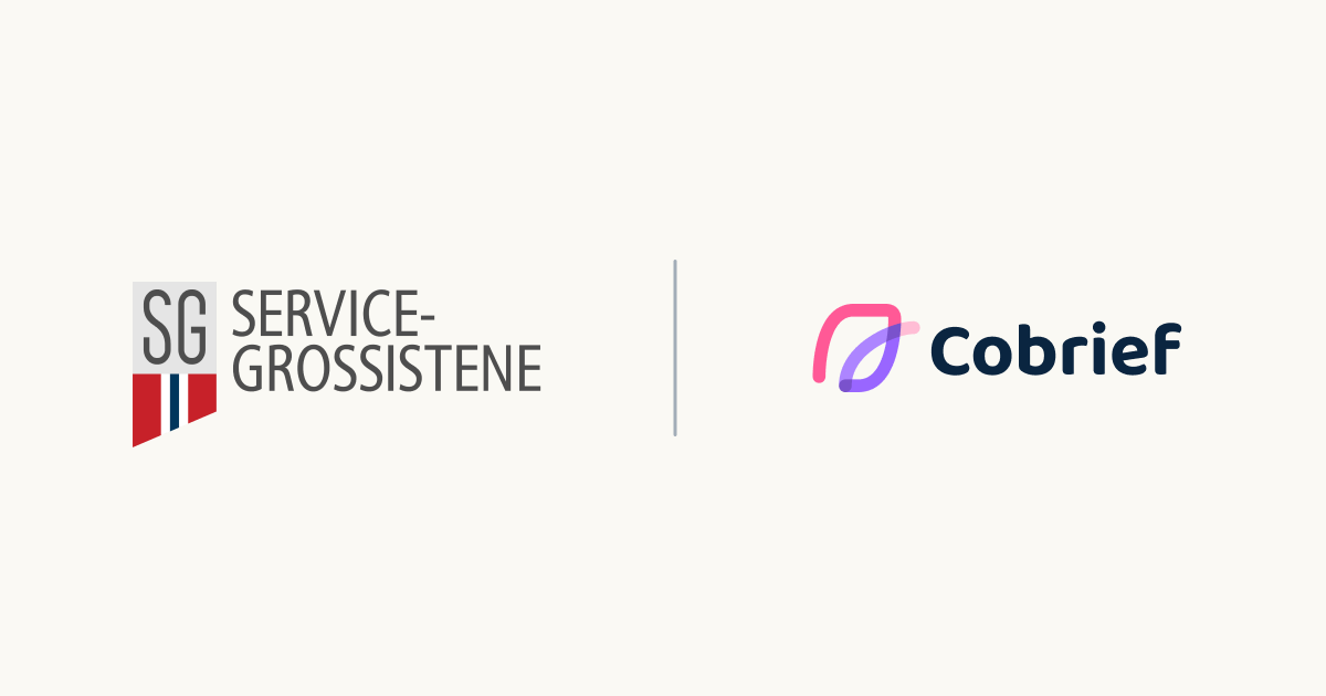 Servicegrossistene velger Cobrief