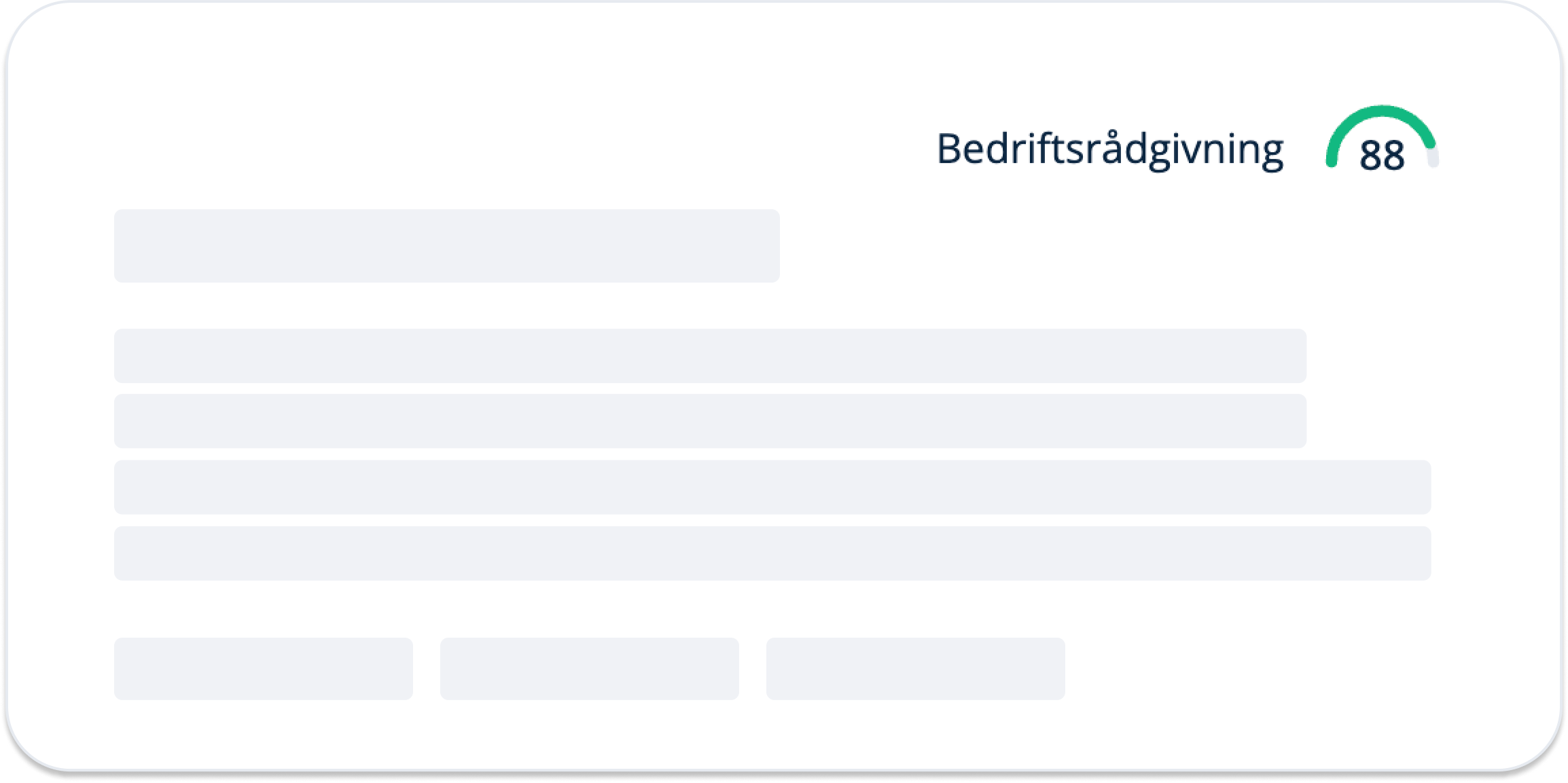 Relevansepoeng i Cobrief